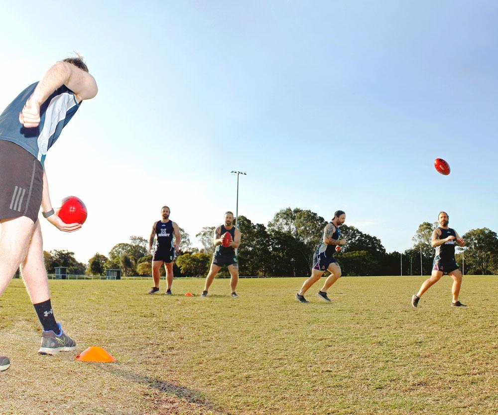 Learn how to handball like a AFL Pro