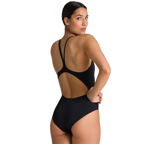 arena Solid Light Drop One-Piece Swimsuit