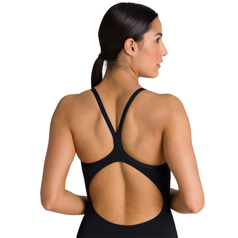 arena Solid Light Drop One-Piece Swimsuit