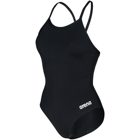 arena Solid Light Drop One-Piece Swimsuit