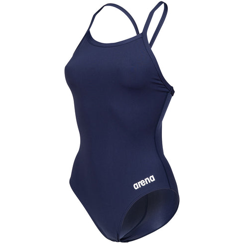 arena Solid Light Drop One-Piece Swimsuit