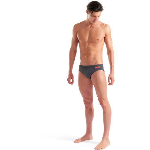 arena Mens Solid Swim Briefs