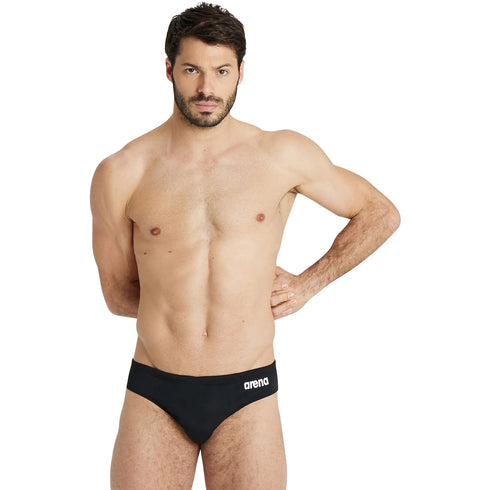 arena Mens Solid Swim Briefs