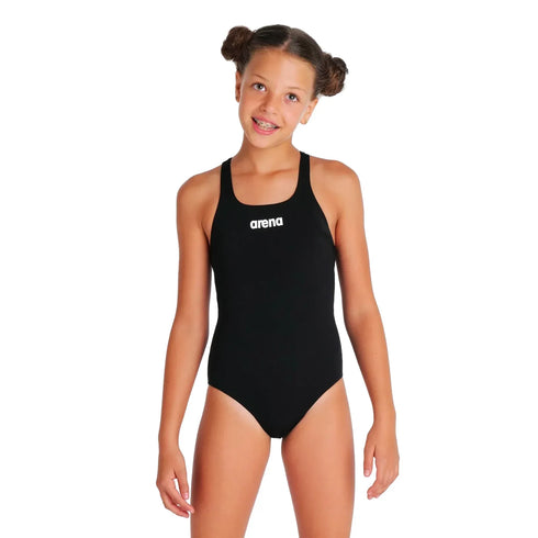 arena Girls Solid Swim Pro One-Piece Swimsuit