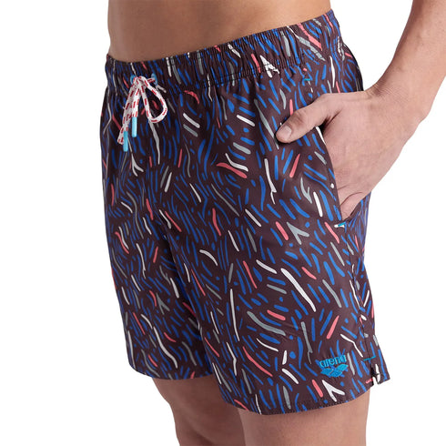 arena Mens Pattern Beach Board Shorts