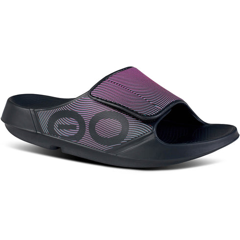 OOFOS Men's OOahh Sport Flex Slide - Tidal