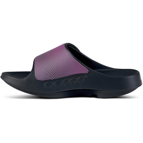 OOFOS Men's OOahh Sport Flex Slide - Tidal