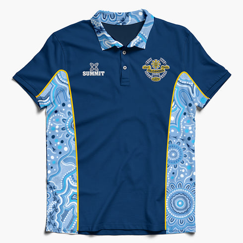 Gilgandra High School Polo (Navy/Print)