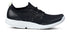 OOFOS Men's OOmg Sport Lace Shoe - Black/White