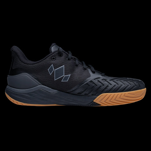 Diadem Mens Court Burst (Black/Gum) Court Shoes