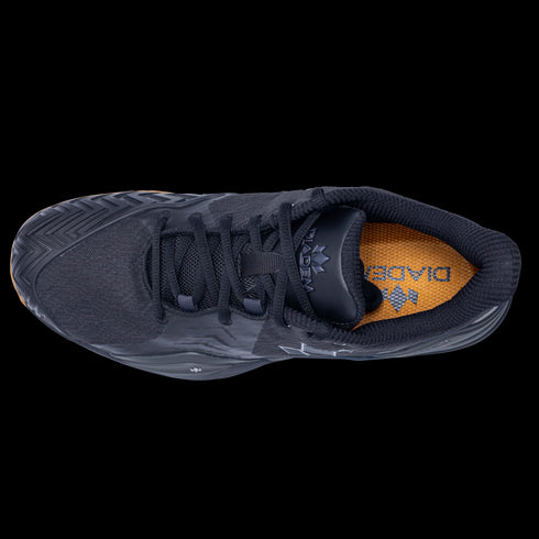 Diadem Mens Court Burst (Black/Gum) Court Shoes