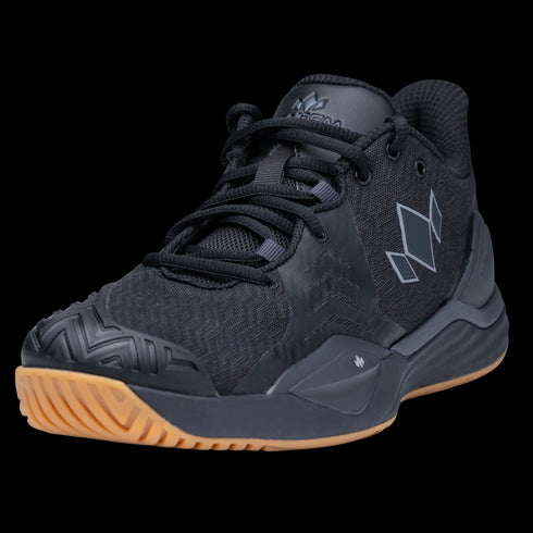 Diadem Mens Court Burst (Black/Gum) Court Shoes