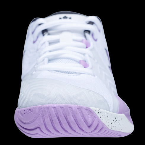 Diadem Womens Court Burst (White/Purple) Court Shoes