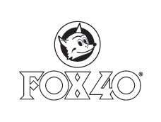 Fox 40 logo - for whistles, mouthguards, coaching boards
