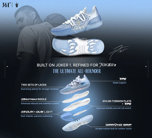 361° Nikola Jokić Joker 2 Basketball Shoes