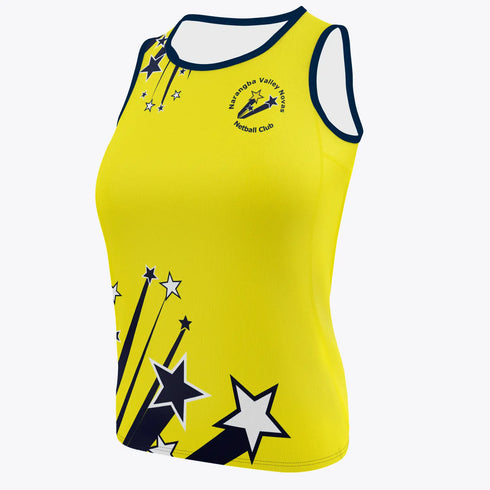 Narangba Valley Novas Netball Club Singlet