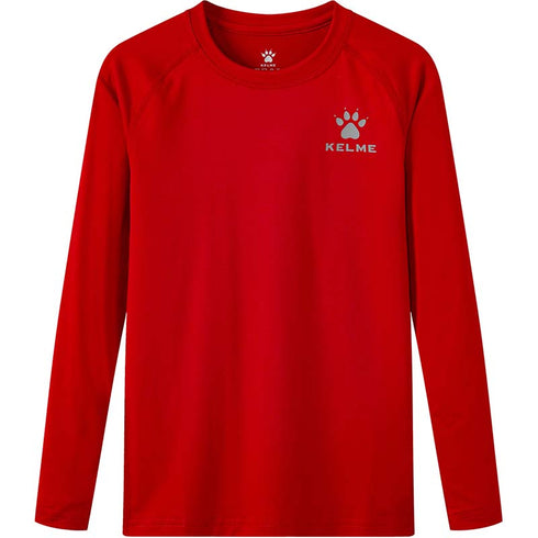 KELME Kids Long Sleeve Tight T-Shirt