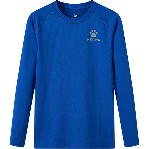 KELME Kids Long Sleeve Tight T-Shirt