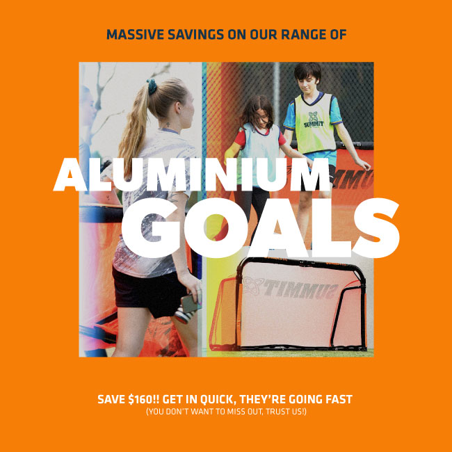 Portable Aluminium Soccer Goals on sale! Soccer nets for backyard. Pop up, foldable soccer goal, best portable soccer goals