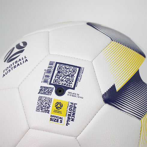 SUMMIT Football Australia Launch Soccer Ball White