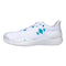 Diadem Womens Court Burst (White/Teal) Court Shoes