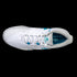 Diadem Womens Court Burst (White/Teal) Court Shoes