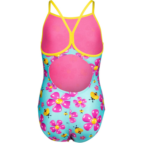 arena Girls Light Drop One-Piece Swimsuit
