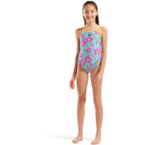 arena Girls Light Drop One-Piece Swimsuit