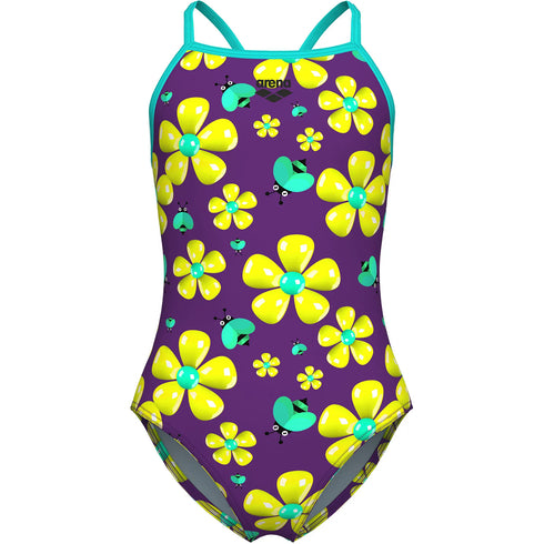 arena Girls Light Drop One-Piece Swimsuit