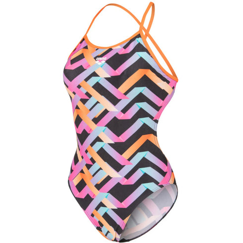 arena Womens Tie Back One-Piece Swimsuit