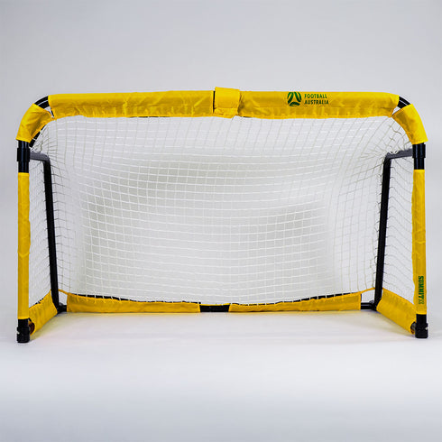 SUMMIT Football Australia Metal Folding Soccer Goal - 6FT