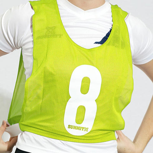 SUMMIT Numbered Elastic Waist Bibs - 10 Pack