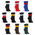 Thinskins Technical Sport Short Socks - 6-Pack - Hoops