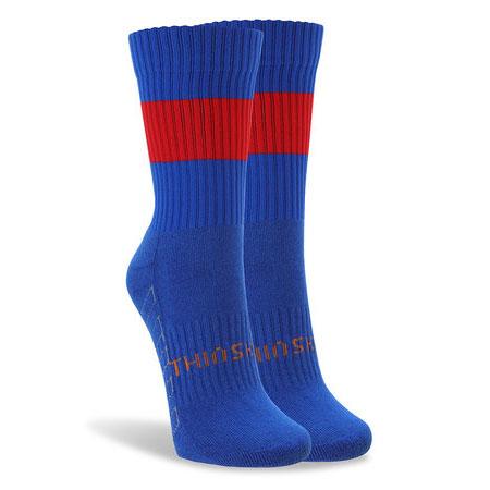 Thinskins Technical Sport Short Socks - 6-Pack - Hoops