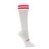 Thinskins Technical Sport Long Socks - 6-Pack - Striped Top