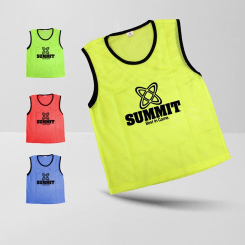 Four Pack of SUMMIT Mesh Sports Bibs