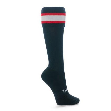 Thinskins Technical Sport Long Socks - 6-Pack - Striped Top