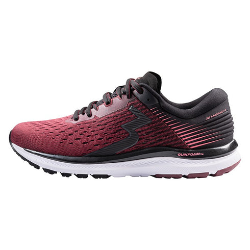 WOMENS 361° MERAKI 4 (Dark Cherry/Sweet Coral) Running Shoes