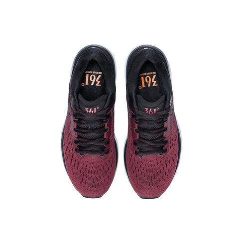 WOMENS 361° MERAKI 4 (Dark Cherry/Sweet Coral) Running Shoes