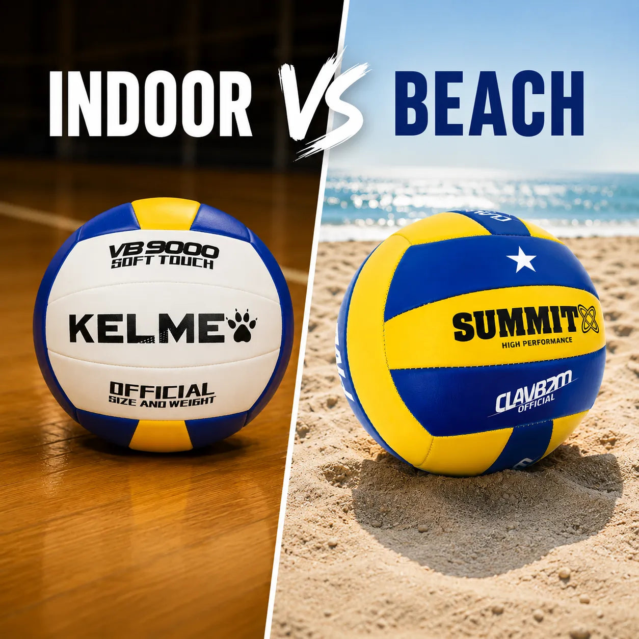 Different types of volleyballs Explained