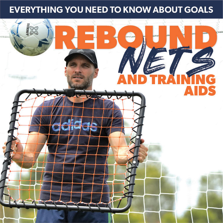 Rebound nets and training aids - all about rebounders: where are they used and benefits of rebounders for coaches and training. Here we discuss everything you need to know about rebound nets.