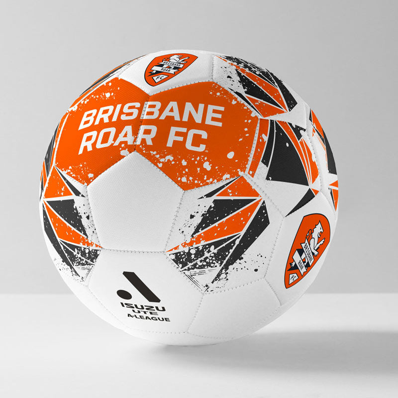 Brisbane Roar Soccer Ball in Size 5