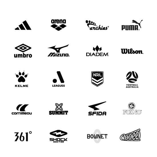 sports brands logos for SUMMIT Shop