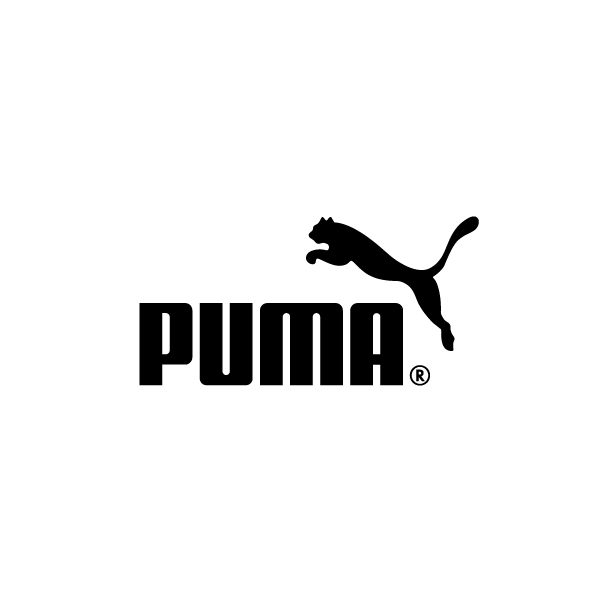 Puma logo for sports products on white background by SUMMIT Sports shop