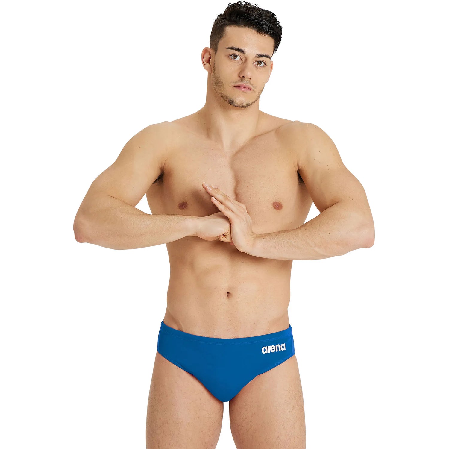 arena Mens Solid Water Polo Briefs