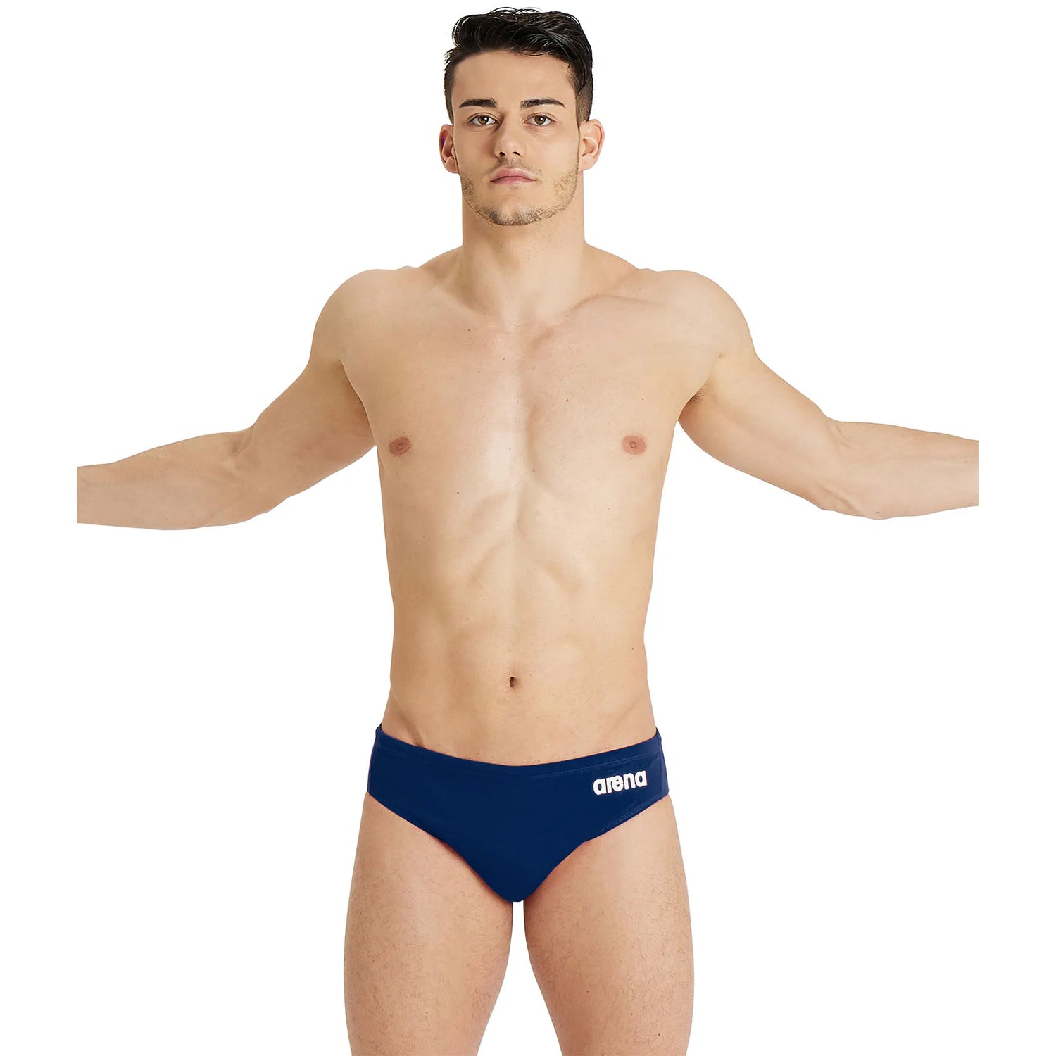 arena Mens Solid Water Polo Briefs
