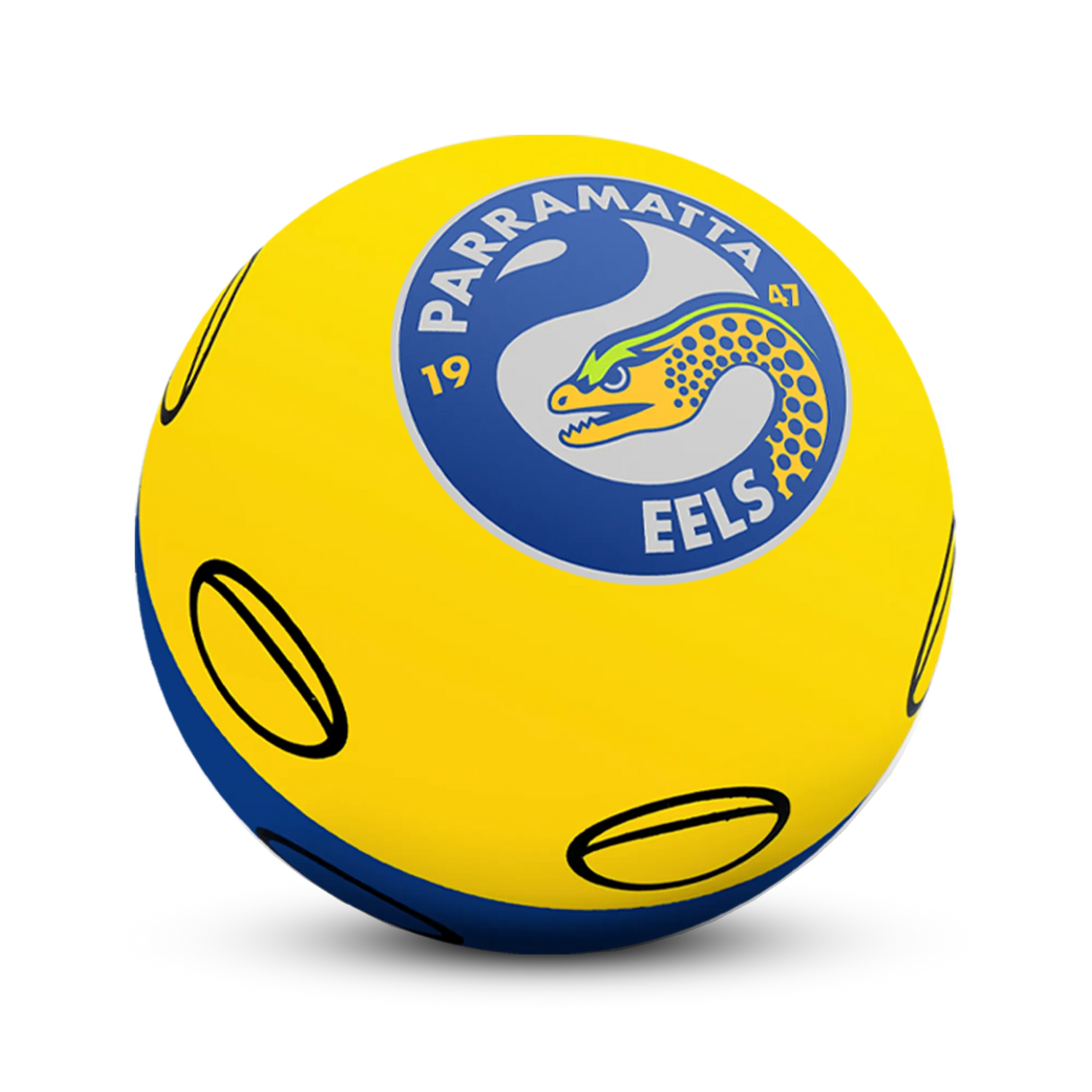 Parramatta Eels NRL Super-High Bounce Ball