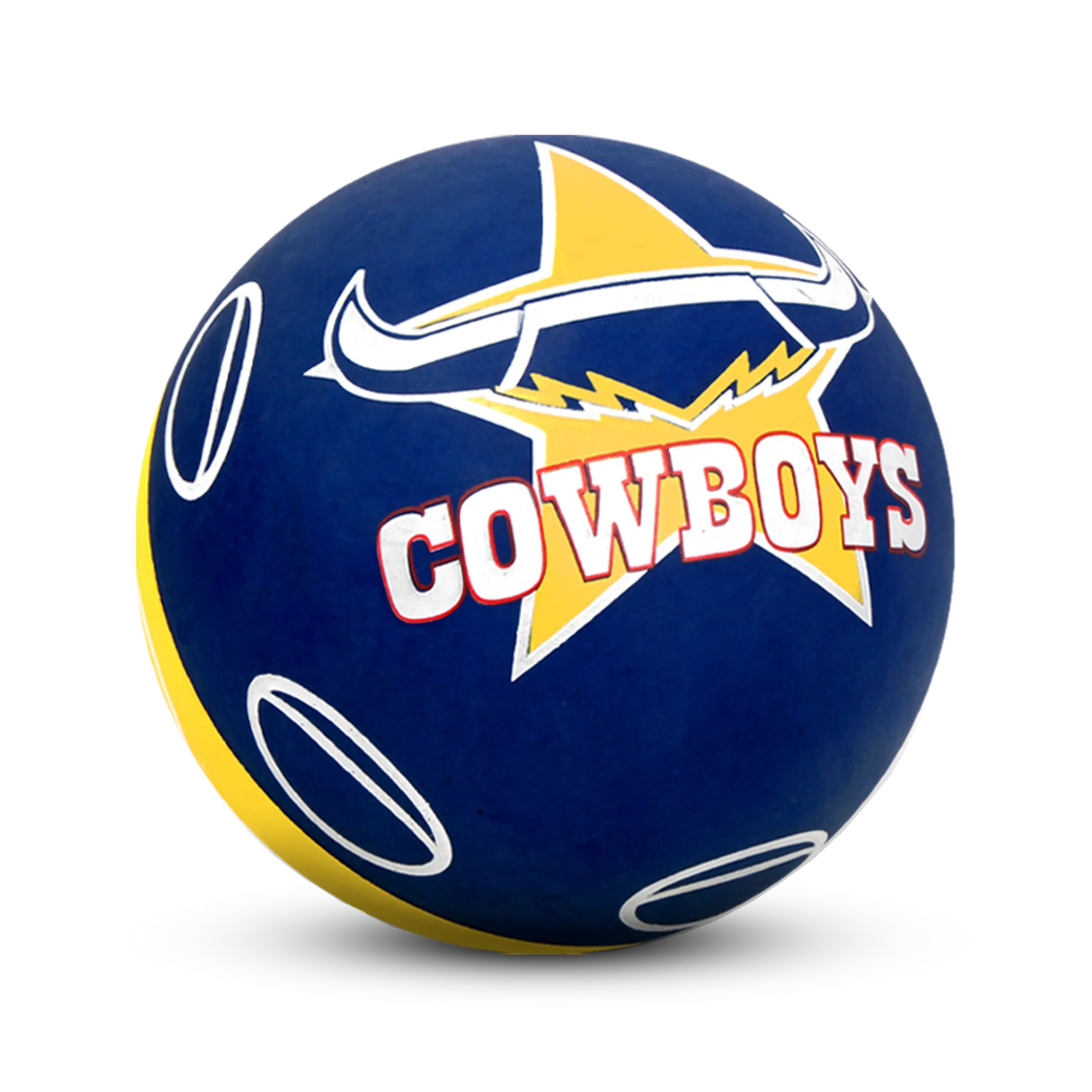 North QLD Cowboys NRL Super-High Bounce Ball