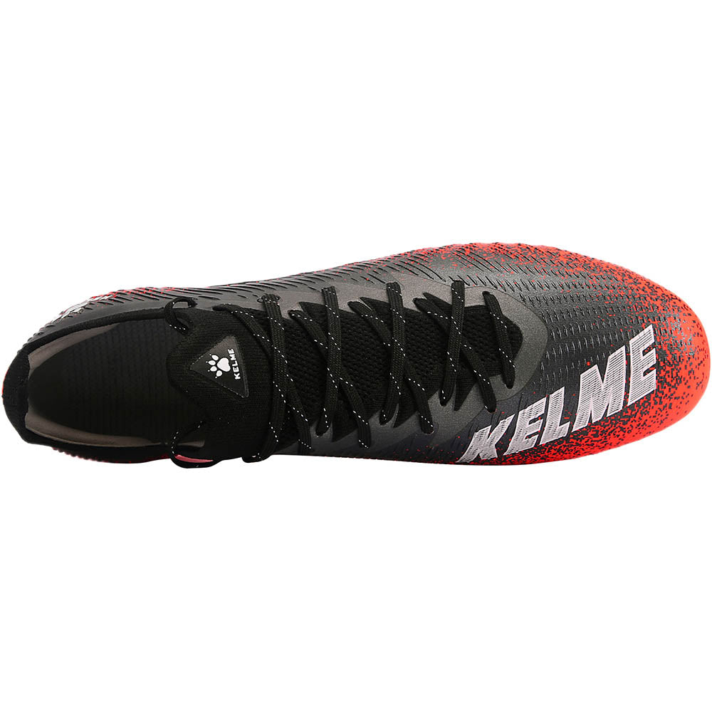KELME Galactic Football Boot - Black/Neon Orange