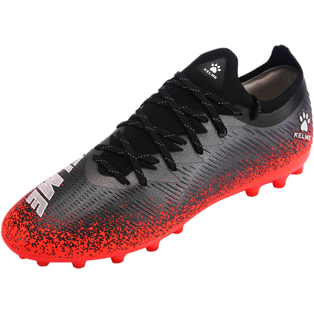 KELME Galactic Football Boot - Black/Neon Orange